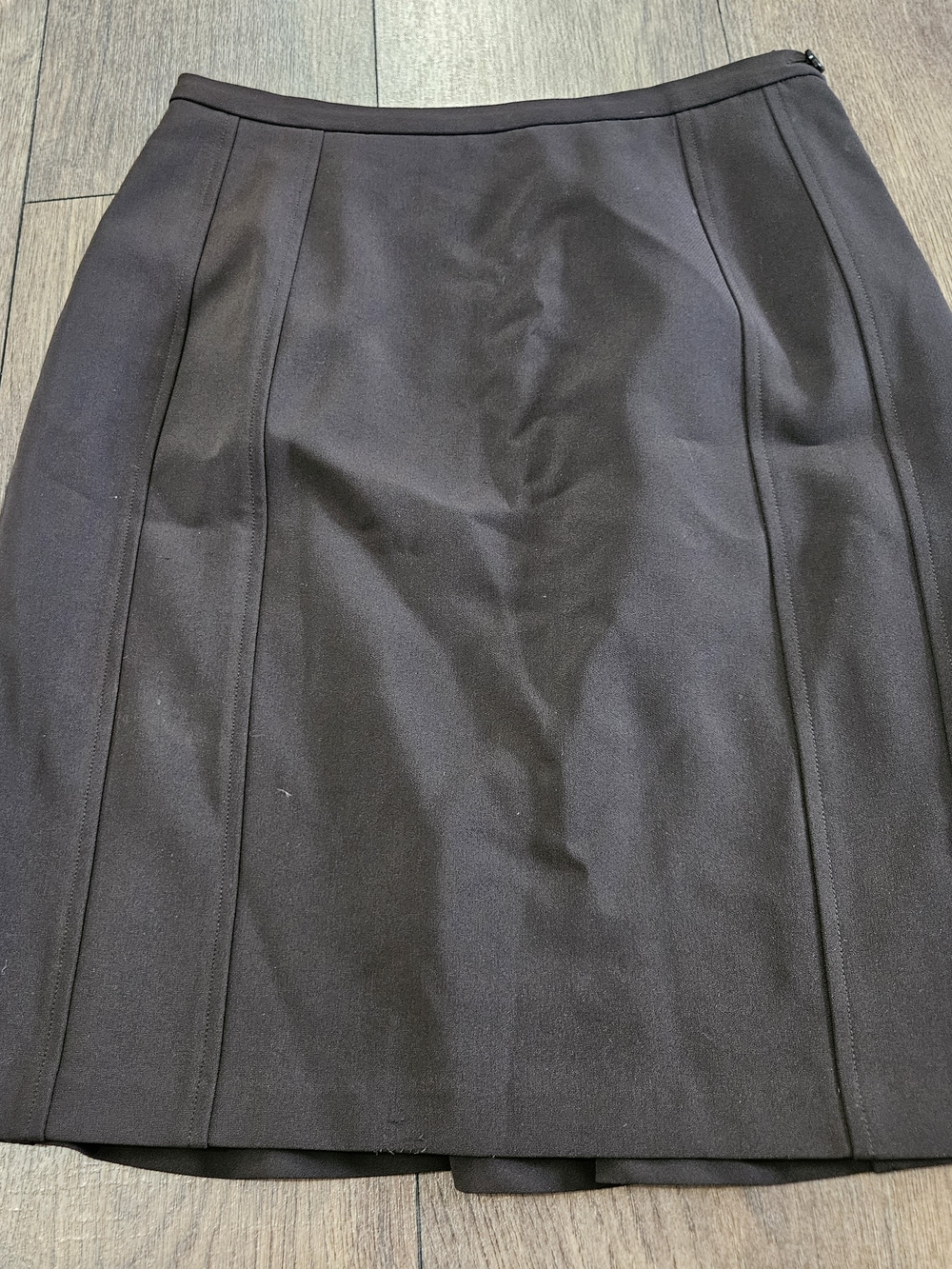 Deep Khaki Brown Jones New York Skirt Size 4P
